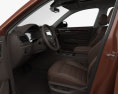 Volkswagen Teramont com interior 2021 Modelo 3d assentos