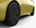 Volkswagen ID Buzz concept з детальним інтер'єром 2017 3D модель
