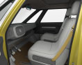 Volkswagen ID Buzz concept インテリアと 2017 3Dモデル seats