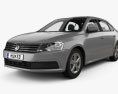 Volkswagen Lavida Berlina con interni 2017 Modello 3D