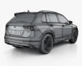 Volkswagen Tiguan Off-road con interni 2017 Modello 3D