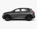 Volkswagen Tiguan Off-road з детальним інтер'єром 2017 3D модель side view