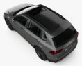 Volkswagen Tiguan Off-road з детальним інтер'єром 2017 3D модель top view