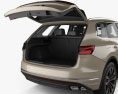 Volkswagen Touareg Elegance con interior 2021 Modelo 3D