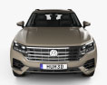 Volkswagen Touareg Elegance com interior 2021 Modelo 3d vista de frente