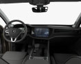 Volkswagen Touareg Elegance avec Intérieur 2021 Modèle 3d dashboard