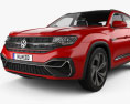 Volkswagen Atlas Cross Sport 2021 3D 모델 