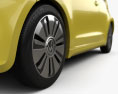 Volkswagen e-Up 5 puertas con interior 2018 Modelo 3D