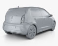 Volkswagen e-Up 5 porte con interni 2018 Modello 3D
