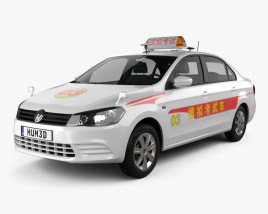 Volkswagen Jetta CN-specs Taxi 2018 3D model