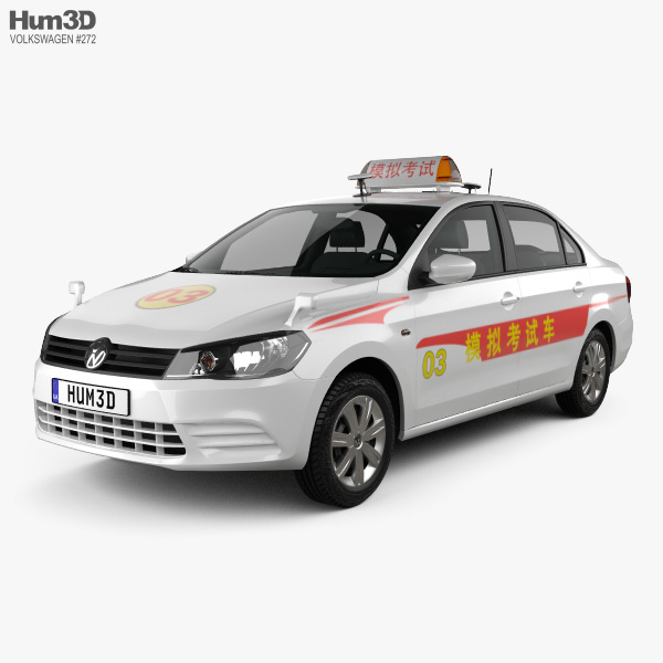 Volkswagen Jetta CN-specs Taxi 2018 3D model