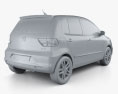 Volkswagen Fox Highline 2020 3D 모델 