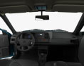 Volkswagen Santana CN-spec з детальним інтер'єром 2000 3D модель dashboard