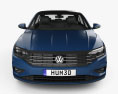 Volkswagen Jetta SEL Premium US-spec 2022 Modello 3D vista frontale