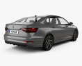 Volkswagen Jetta GLI US-spec 2020 3d model back view