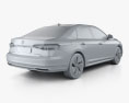 Volkswagen Passat PHEV CN-spec 带内饰 2021 3D模型