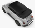Volkswagen e-Beetle 2019 3D-Modell Draufsicht