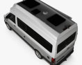 Volkswagen Crafter Grand California 600 2023 3D模型 顶视图