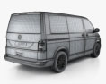 Volkswagen Transporter Multivan Bulli 2022 3D 모델 