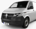Volkswagen Transporter Furgoneta Startline 2022 Modello 3D
