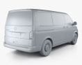 Volkswagen Transporter Furgoneta Startline 2022 Modelo 3D
