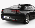 Volkswagen Passat 세단 2022 3D 모델 