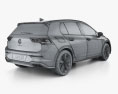 Volkswagen Golf GTE 5ドア ハッチバック 2023 3Dモデル