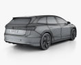Volkswagen ID Space Vizzion 2021 3Dモデル