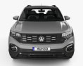Volkswagen T-Cross Highline with HQ interior 2022 3d model front view