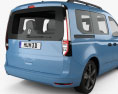 Volkswagen Caddy Life 2023 3D 모델 