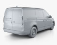 Volkswagen Caddy Maxi パネルバン 2023 3Dモデル
