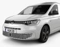 Volkswagen Caddy パネルバン 2023 3Dモデル