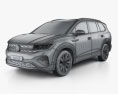 Volkswagen SMV 2022 3d model wire render