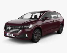 3D model of Volkswagen Viloran 2019