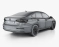 Volkswagen E-Lavida 2021 3D-Modell