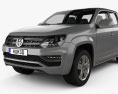Volkswagen Amarok Crew Cab 2021 3D模型