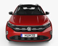 Volkswagen Nivus BR-spec 2022 Modello 3D vista frontale