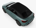 Volkswagen T-Roc cabriolet 2019 3D-Modell Draufsicht