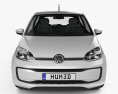 Volkswagen Up 3门 2020 3D模型 正面图
