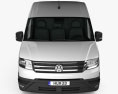 Volkswagen E-Crafter パネルバン L1H2 2020 3Dモデル front view