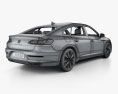 Volkswagen Arteon Elegance с детальным интерьером 2020 3D модель