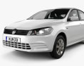 Volkswagen Jetta CN-specs 带内饰 2015 3D模型