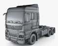 Volkswagen Meteor Tractor Truck 2022 3d model wire render