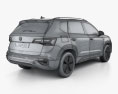 Volkswagen Taos 2024 3D 모델 