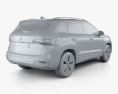Volkswagen Taos 2024 3D модель