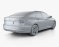 Volkswagen Sagitar 2022 3D 모델 