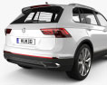 Volkswagen Tiguan eHybrid 2023 3D-Modell