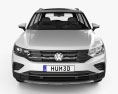 Volkswagen Tiguan eHybrid 2023 3D模型 正面图