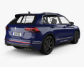 Volkswagen Tiguan R 2023 3D模型 后视图