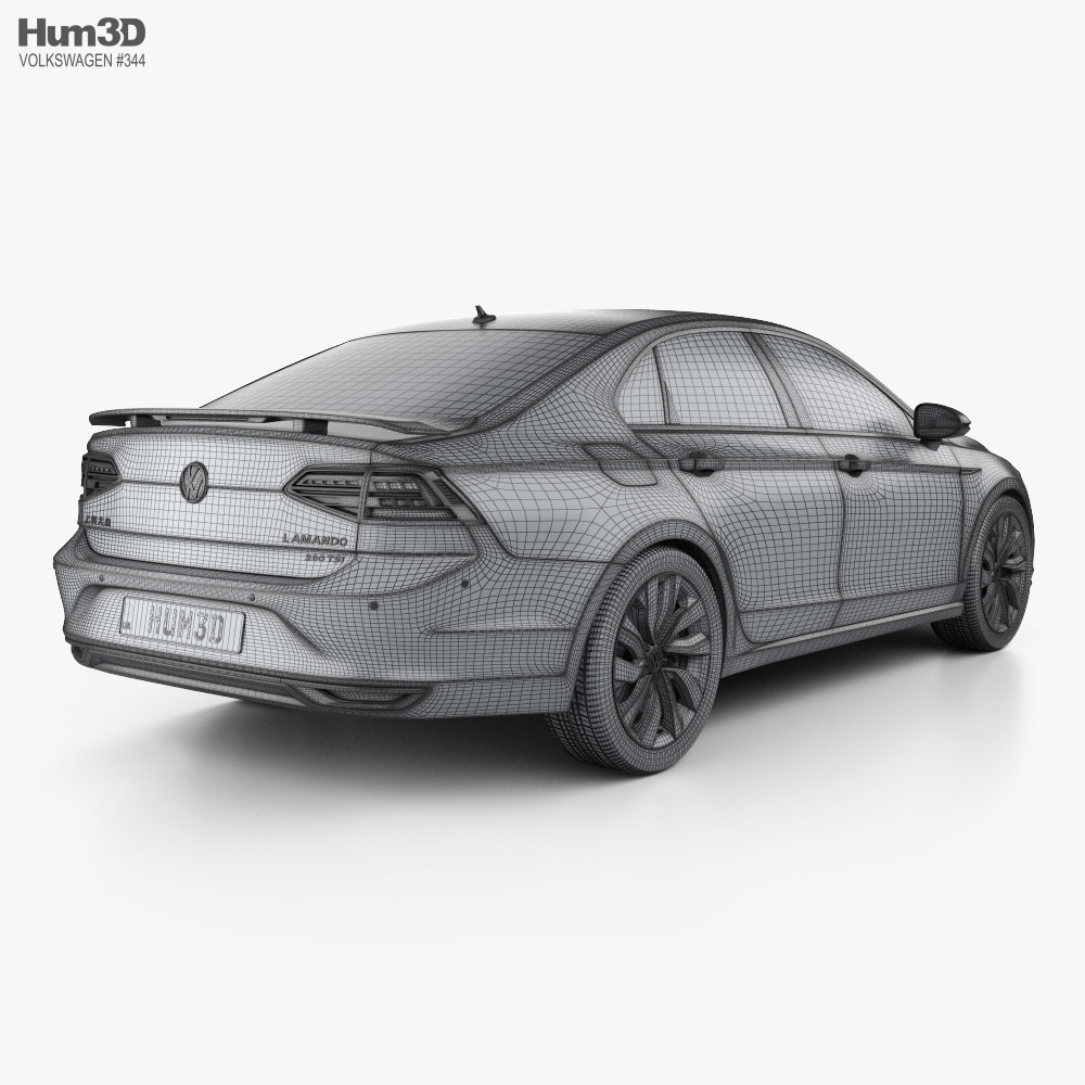 Volkswagen Lamando 2022 3Dモデル 乗り物 on 3DModels